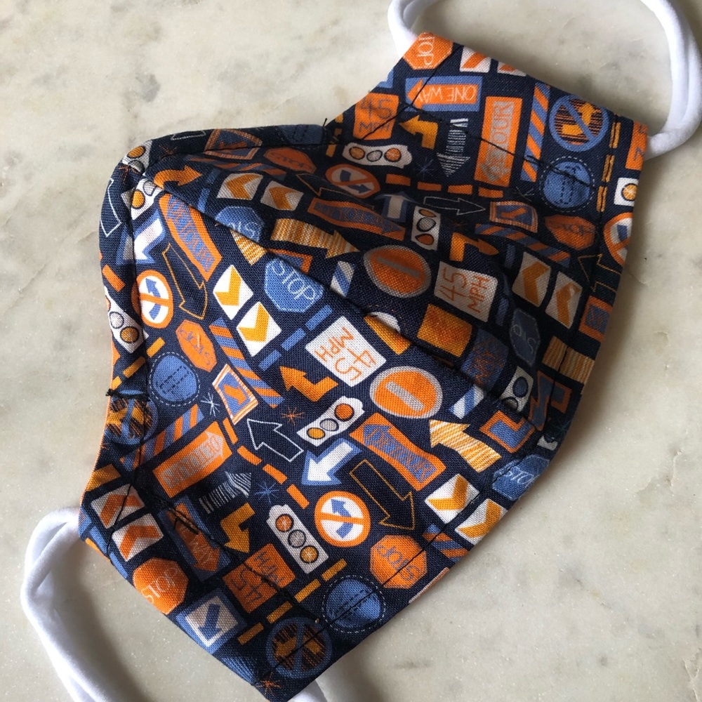 Road signs- Breathable cotton mask